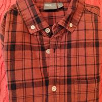 Camicia Asos uomo ragazzo s rosso nera
