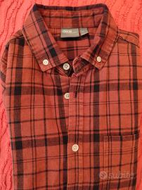 Camicia Asos uomo ragazzo s rosso nera