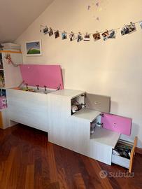 Letto e mobile cameretta