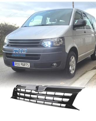 GRIGLIA VOLKSWAGEN VW T5 FACELIFT 09-15 NERO LUCID