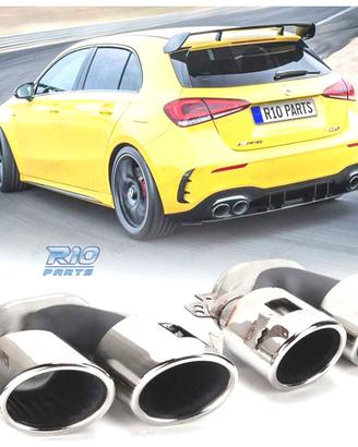 TERMINALI SCARICO MERCEDES CLASSE A W177 CLA W118 