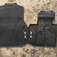 Set 4 tappeti gomma originali BMW X4