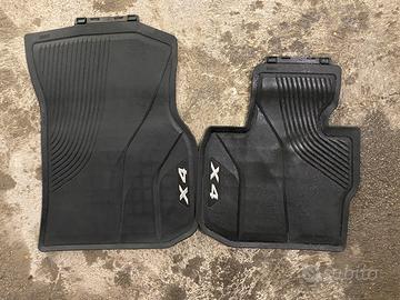 Set 4 tappeti gomma originali BMW X4