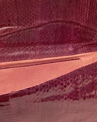 Pochette in pitone