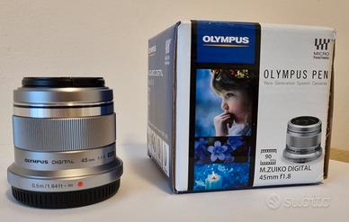 Obiettivo Olympus M. Zuiko Digital 45mm F1.8