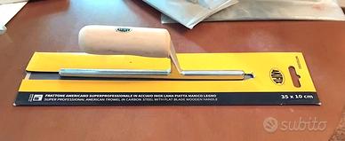 Spatola America c/lama lunga in acciaio inox mm.35