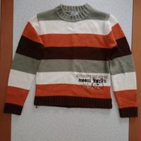 Golfino a righe colorate taglia 12 anni