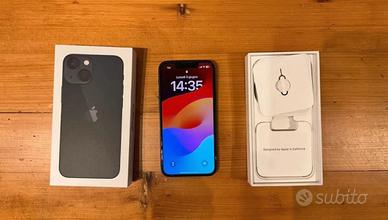 Apple iPhone 13 mini 128 gb colore mezzanotte