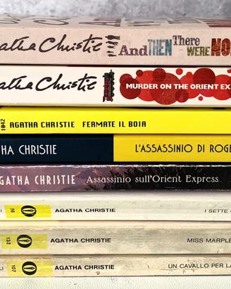 8 libri di Agatha Christie