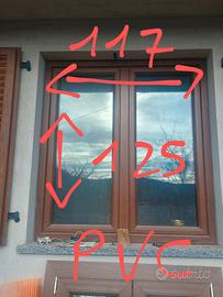 serramenti in PVC e portoncino in alluminio