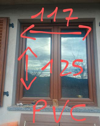 serramenti in PVC e portoncino in alluminio