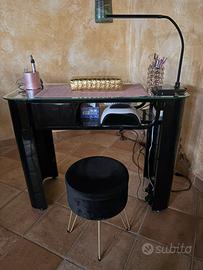 Tavolo x nail arr  con aspiratore