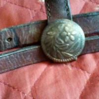 FINIMENTI in cuoio, e BISACCIA