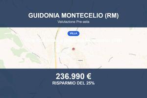 Immobile in asta di 242 m² a Guidonia Montecelio