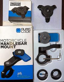Supporto Moto Quad Lock + modulo Antivibrazione