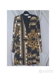 Vestito Vicolo taglia s stampa versace