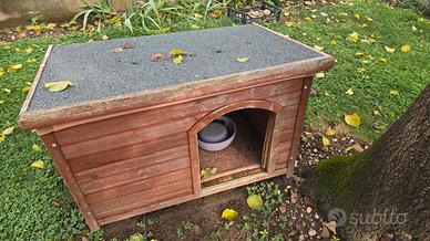 CUCCIA in legno per cane
