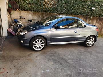 peugeot 206cc 1.6 benzina cabrio
