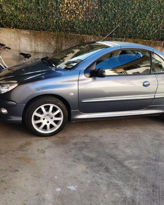 peugeot 206cc 1.6 benzina cabrio
