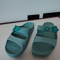 Ciabatte OBag color turchese 