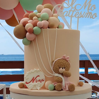 Torta scenografica su polistirolo