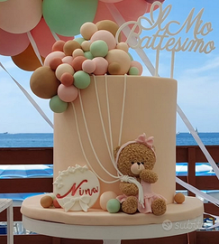 Torta scenografica su polistirolo