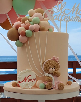 Torta scenografica su polistirolo
