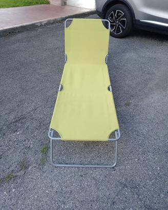 Sdraio ripiegabile per giardino/spiaggia