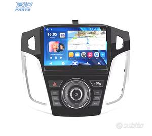 RADIO GPS 9'' ANDROID 13 FORD FOCUS 12-18 CON BOTO