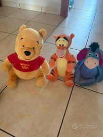 Pupazzi Winnie The Pooh e Kung Fu Panda