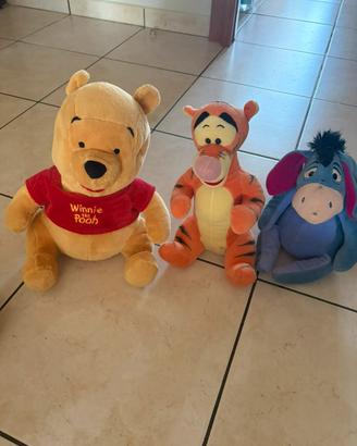 Pupazzi Winnie The Pooh e Kung Fu Panda