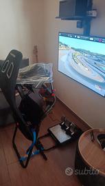 thrustmaster postazione volante sim racing.