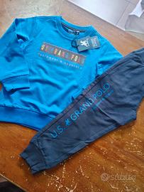 Completo bimbo 3 anni blu 