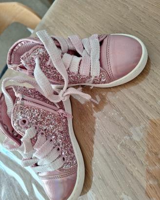 Scarpe sneakers Bambine gaelle glitter