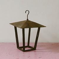 Struttura lanterna in ferro, modernariato