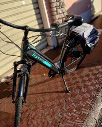 Bicicletta Elettrica LEGNANO CITY ARIA 28 grigio