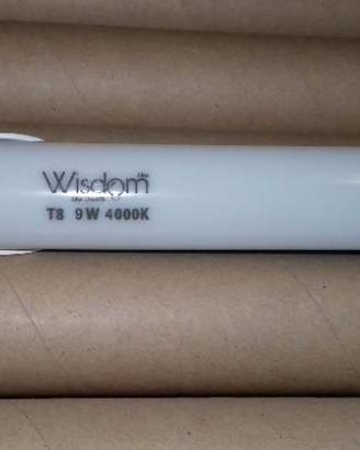 tubo neon a led da 60cm luce naturale -15 pezzi