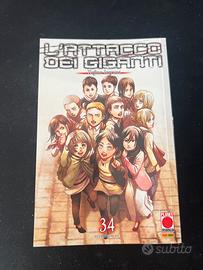 L’attacco dei giganti 34 edizione limitata