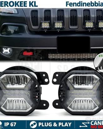 Fendinebbia LED DRL per Jeep CHEROKEE KL OMOLOGATI