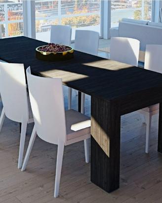 Tavolo consolle allungabile fino a 2.40 m wenge
