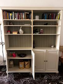 Grande libreria / credenza in legno – stile classi