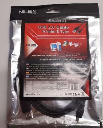 Nilox Usb A / Mini b