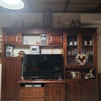 parete attrezzata soggiorno e mobile 