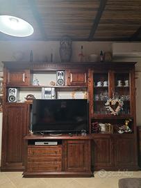 parete attrezzata soggiorno e mobile 