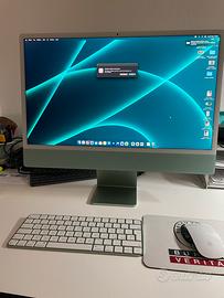 Apple iMac 24" 4 porte M1 500GB