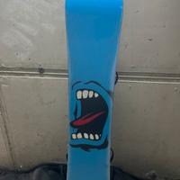 Tavola da snowboard santa cruz + scarponi burton