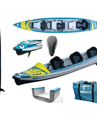kayak gonfiabile per 3 persone