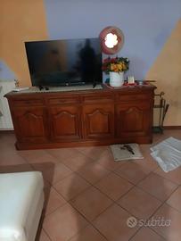 sala in massello noce