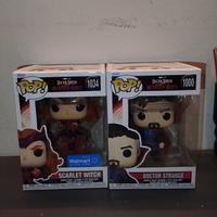 set 2 Funko pop serie doctor strange