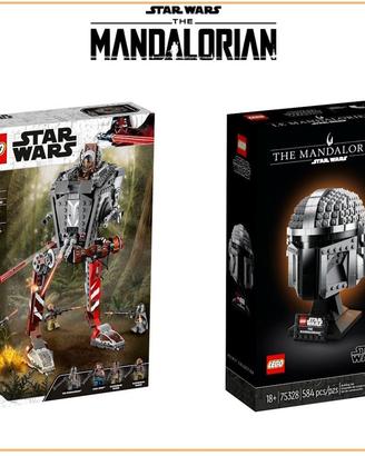 LEGO Star Wars 75254 75328 Casco del Mandaloriano